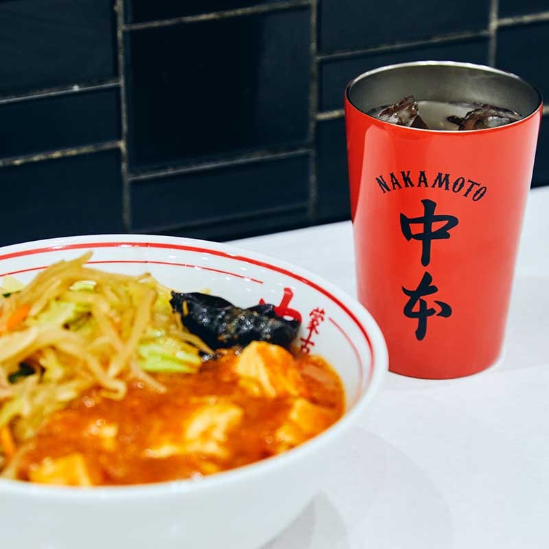 【蒙古タンメン中本 ムック本 付録】蒙古タンメン中本 真空断熱タンブラー レッド