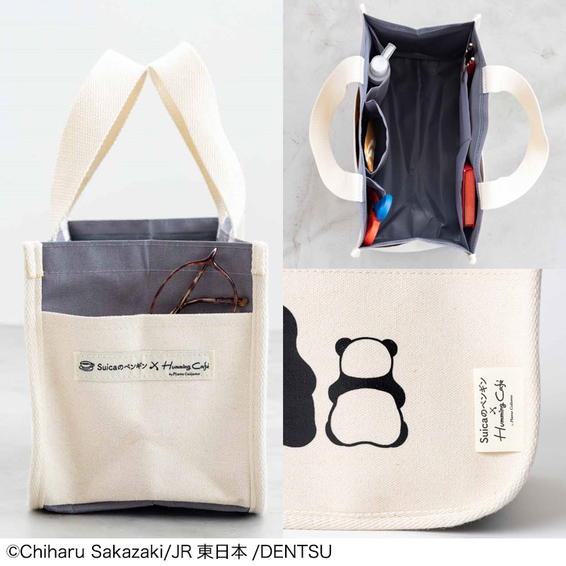 【ムック本 付録】Suicaのペンギン×ハミングカフェ バイ プレミィ・コロミィ インテリアトートバッグ