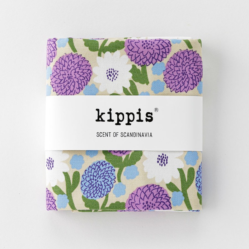 kippis オックス 50cmカットクロス Daalia ブルー | 商品カテゴリ一覧