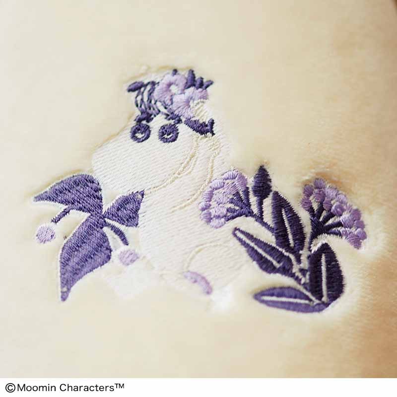 【リンネル 2022年3月号宝島チャンネル限定号 雑誌付録】リトルミイ スノークのおじょうさん ルームスリッパ ホワイト パープル