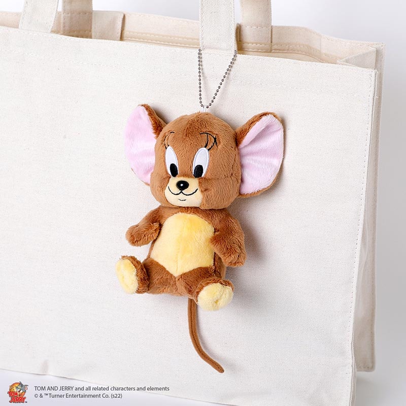 【トムとジェリー ムック本 付録】ぬいぐるみポーチ ジェリーver.