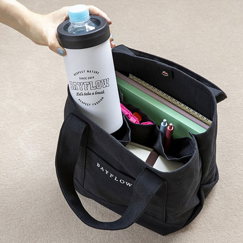 BAYFLOW 収納5ポケット LOGO TOTE BAG BOOK:8/23発売【ムック本付録】ベイフロー 収納5ポケットトートバッグ