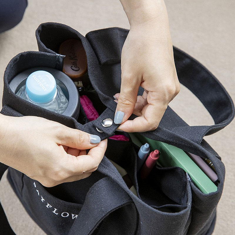 BAYFLOW 収納5ポケット LOGO TOTE BAG BOOK:8/23発売【ムック本付録】ベイフロー 収納5ポケットトートバッグ