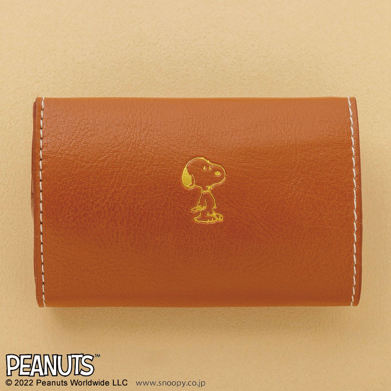 SNOOPY TINY WALLET BOOK 極小財布 CAMEL | 商品カテゴリ一覧,宝島社