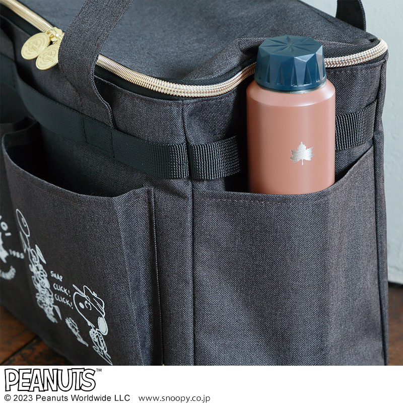 ��SALE��SNOOPY HAPPY CAMPERS by LOGOS �ԥ��˥å��Хå� BOOK BLACK