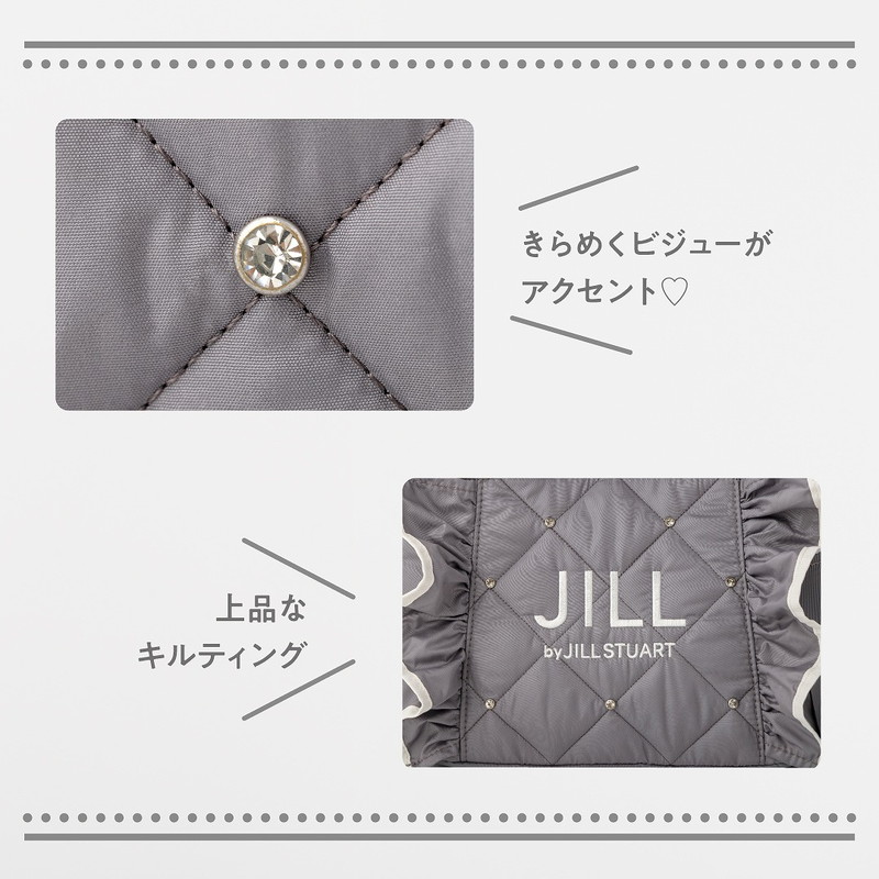 JILL by JILL STUART BOOK ����ƥ��󥰥ե��Хå� GRAY ver.