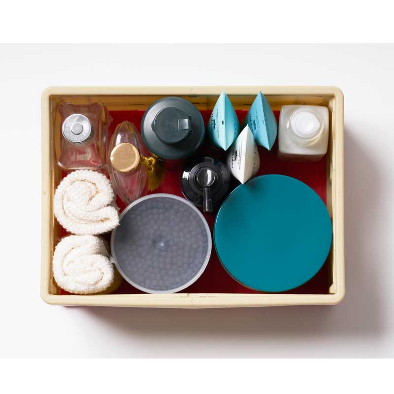 【モノマスター MonoMaster 2021年12月号 雑誌付録】チャムス 整理収納コンテナボックス 2個セット