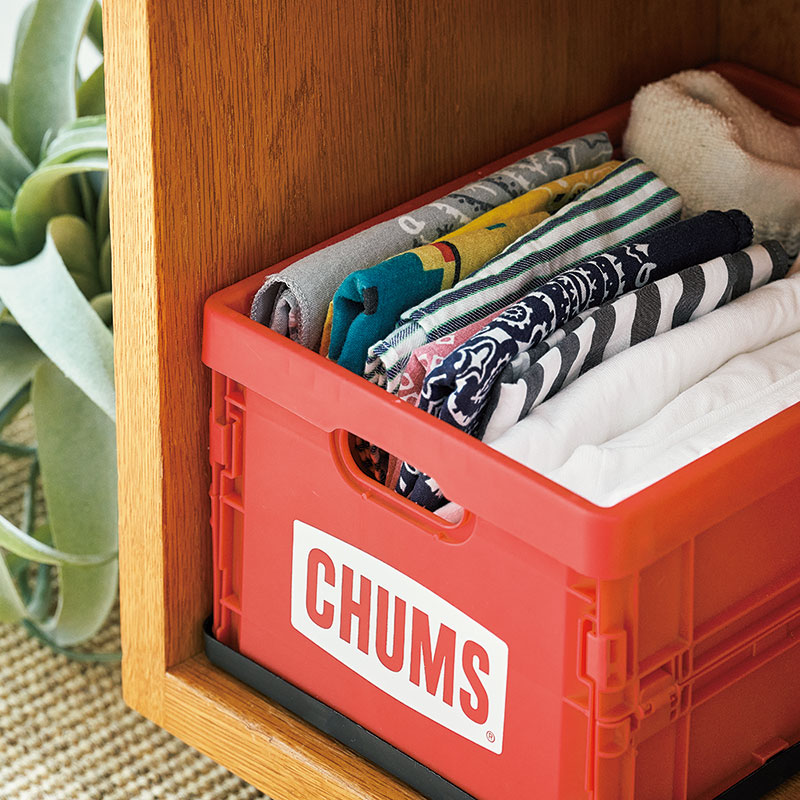 【モノマスター MonoMaster 2021年12月号 雑誌付録】チャムス 整理収納コンテナボックス 2個セット