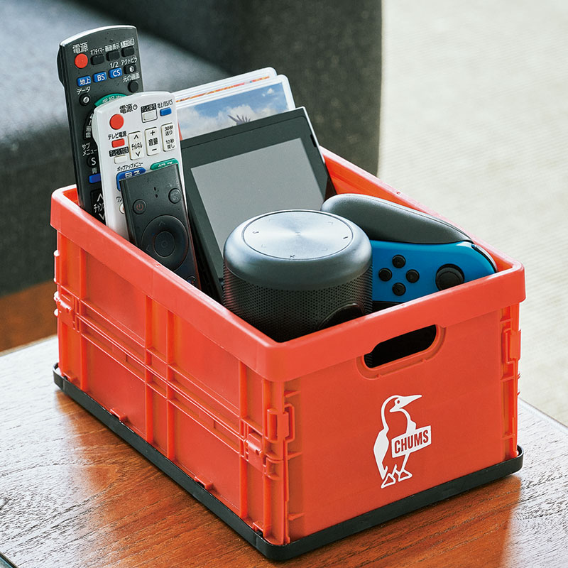 【モノマスター MonoMaster 2021年12月号 雑誌付録】チャムス 整理収納コンテナボックス 2個セット