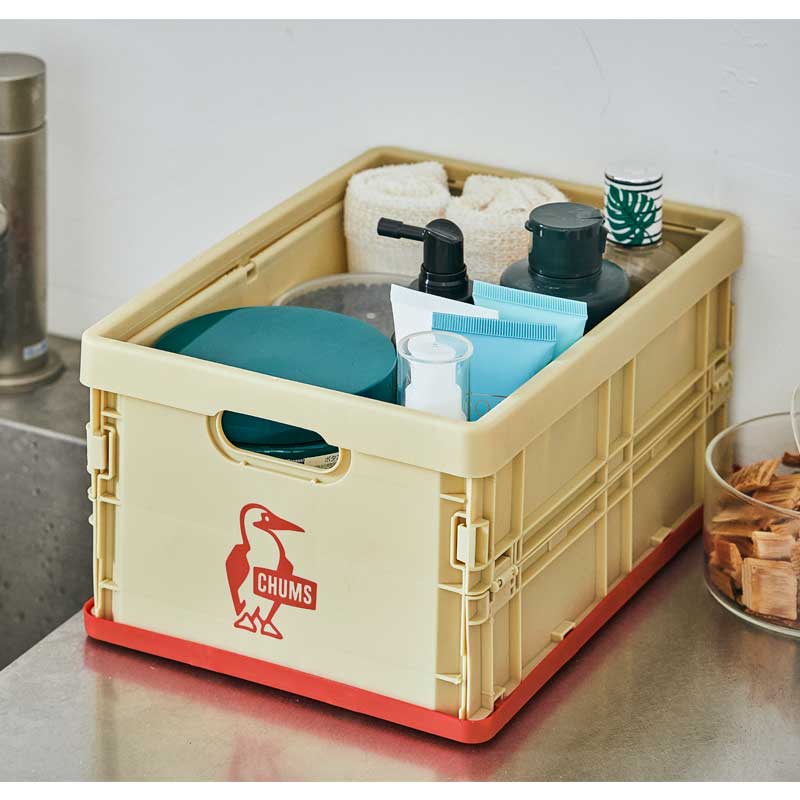 【モノマスター MonoMaster 2021年12月号 雑誌付録】チャムス 整理収納コンテナボックス 2個セット