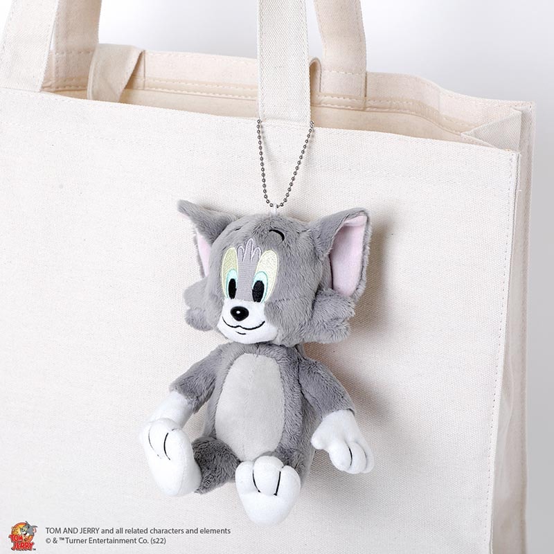 【トムとジェリー ムック本 付録】ぬいぐるみポーチ トムver.