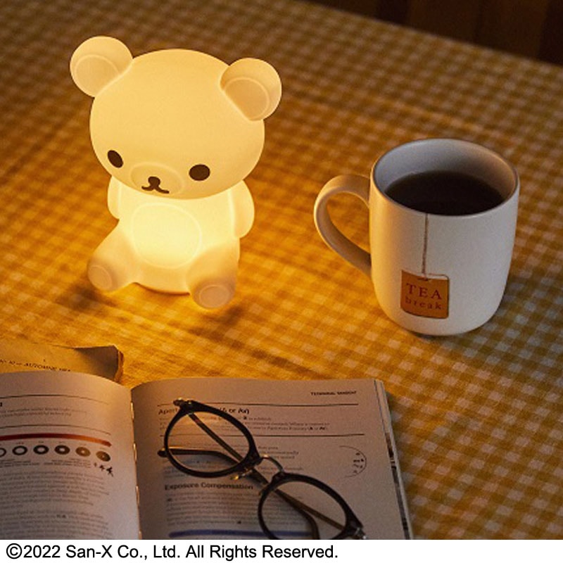 【ローソン限定 リラックマ ムック本 付録】リラックマ お部屋ライトSpecial ver.