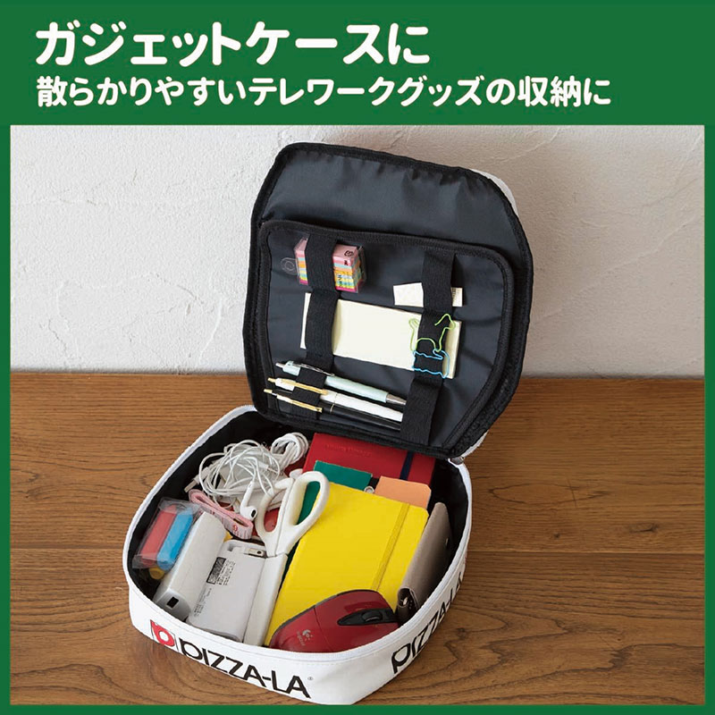 【ピザーラ ムック本 付録】PIZZA-LA イタリアンバジル M size ポーチ