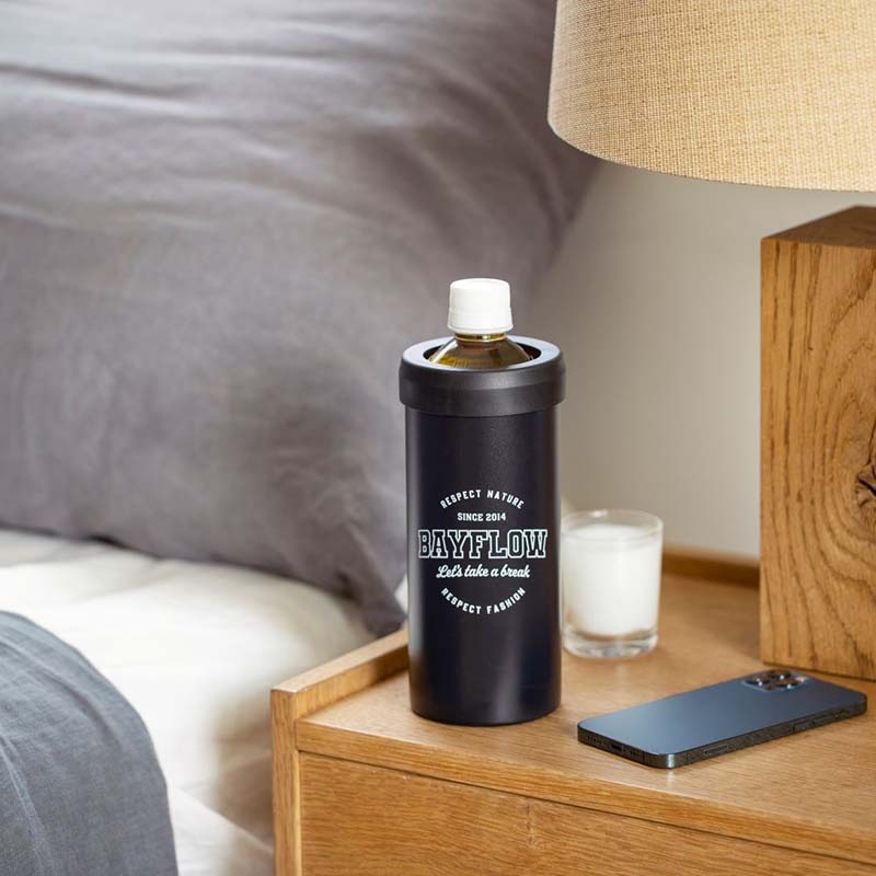 【ローソン、HMV、HMV&BOOKS online限定付録】ベイフロー マルチステンレスボトル ブラック