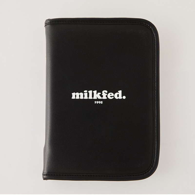 MILKFED. 推し活ポーチBOOK BLACK(宝島社ブランドブック)【ローソン、HMV、HMV&BOOKS online限定付録】MILKFED. [ミルクフェド] 推し活ポーチ ブラック