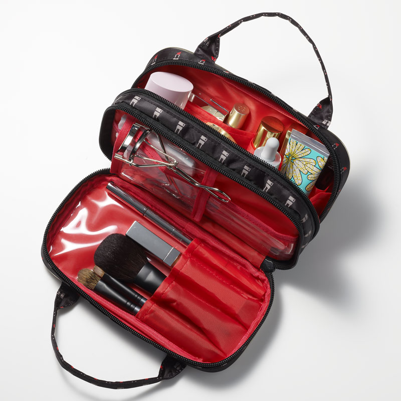 ＆ROSY(アンドロージー) 2021年10月号：8/20発売【雑誌付録】アルティザン・アンド・アーティスト リップ柄メイクポーチ