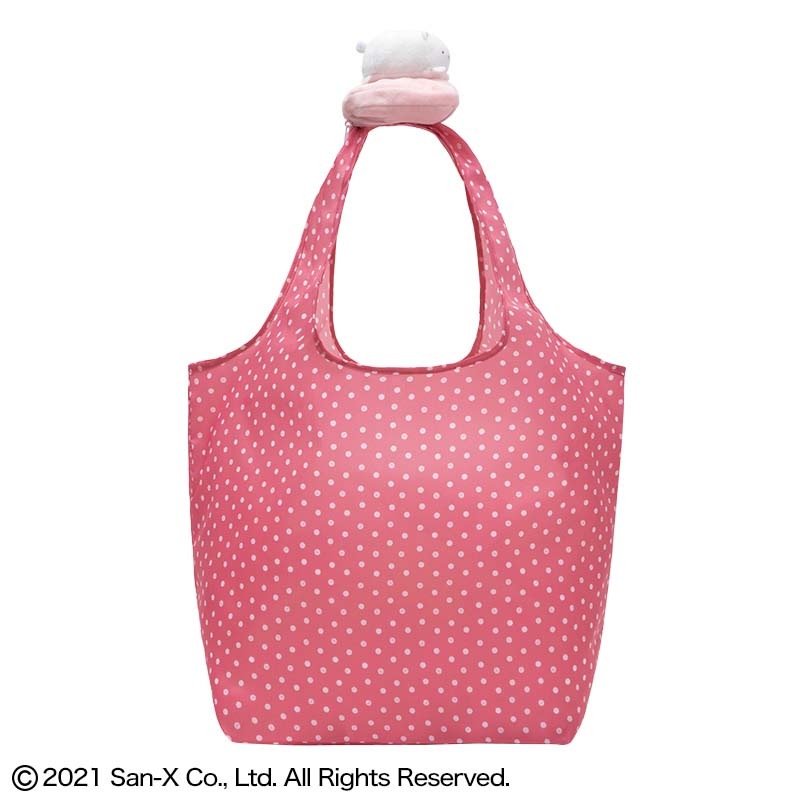 すみっコぐらし 肩のりぬいぐるみエコバッグBOOK しろくまver. ショッピングバッグ