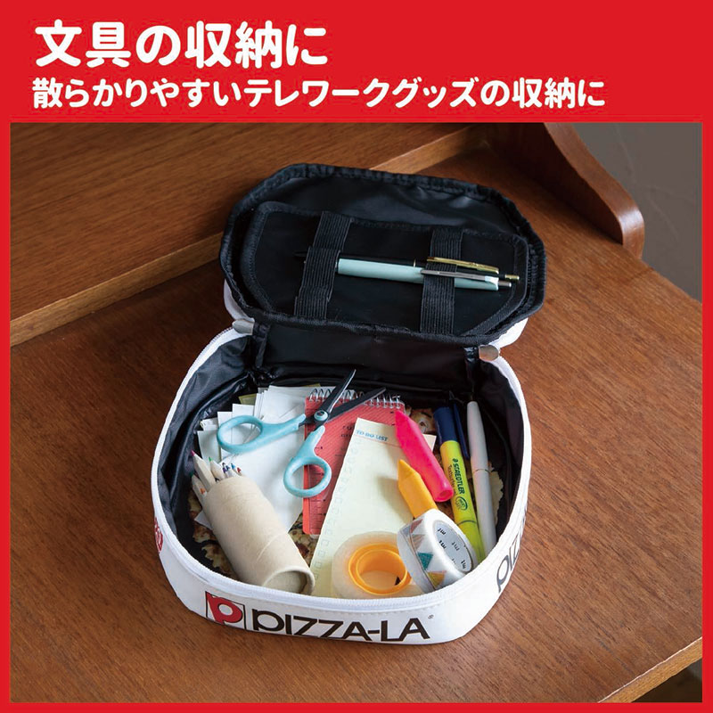 【ローソン限定 ムック本 付録】PIZZA-LA (ピザーラ)テリヤキチキン Ssize ポーチ