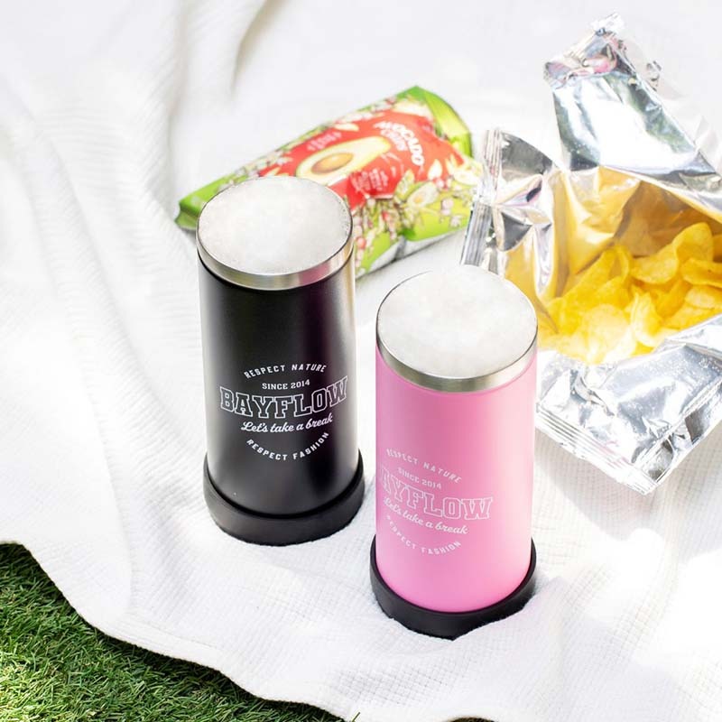 【ローソン、HMV、HMV&BOOKS online限定付録】ベイフロー マルチステンレスボトル ピンク