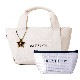 BAYFLOW LOGO TOTE BAG BOOK IVORY