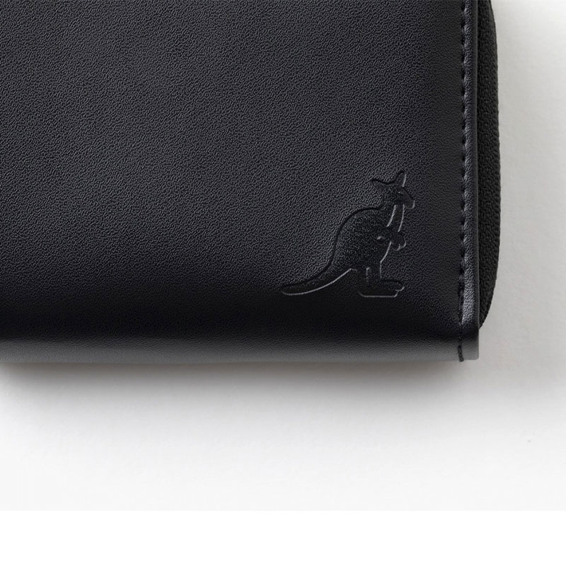 KANGOL DOUBLE ZIP WALLET BOOK