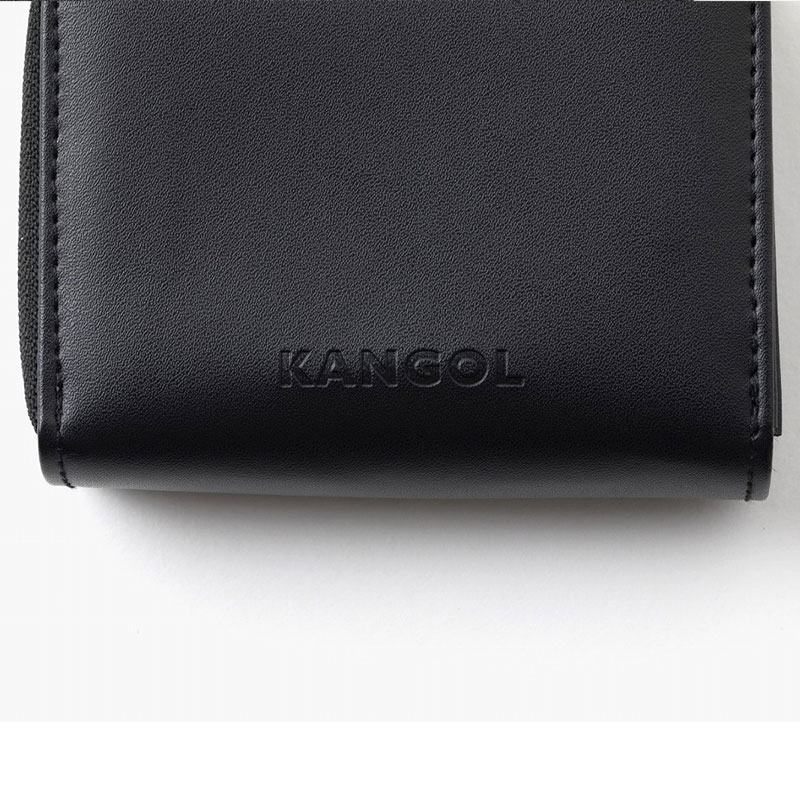 KANGOL DOUBLE ZIP WALLET BOOK