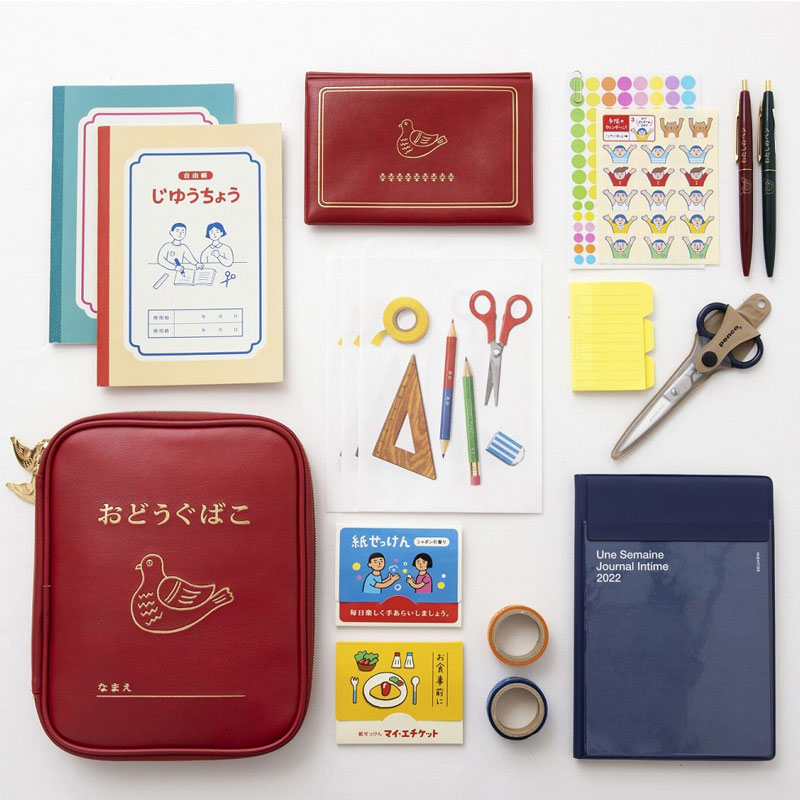 【ニューレトロ ムック本 付録】おどうぐばこ型マルチポーチ