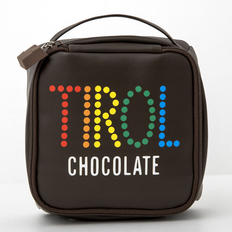 【チロルチョコ ムック本 付録】チロルチョコ マルチポーチ コーヒーヌガーver.