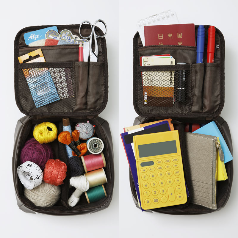 【チロルチョコ ムック本 付録】チロルチョコ マルチポーチ コーヒーヌガーver.