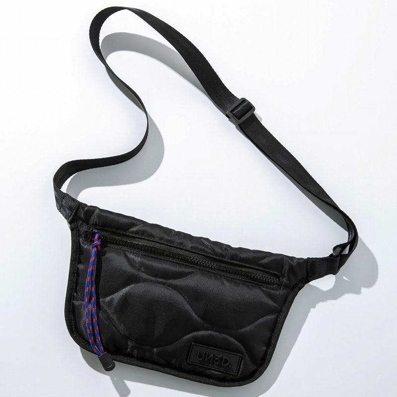 UN3D. QUILTING BODY BAG BOOK：10/7発売【ムック本付録】UN3D.(アンスリード)ボディバッグ