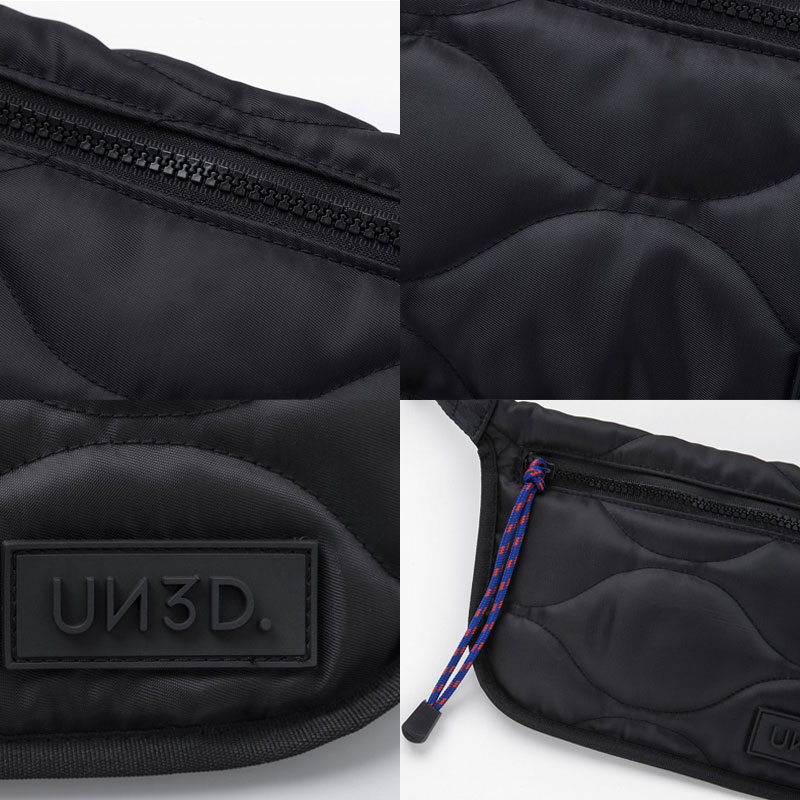 UN3D. QUILTING BODY BAG BOOK：10/7発売【ムック本付録】UN3D.(アンスリード)ボディバッグ