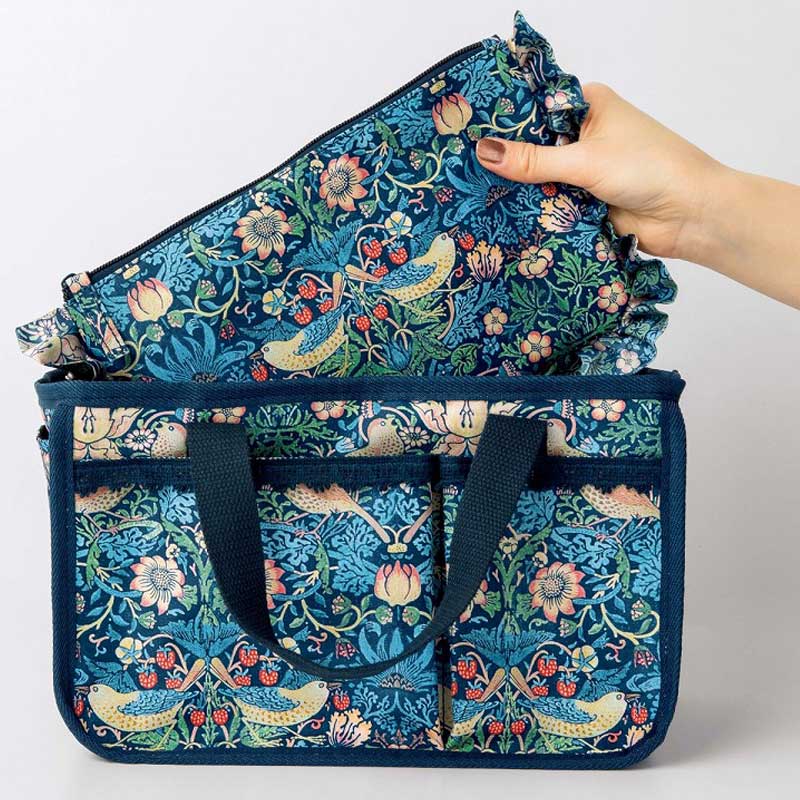 【WILLIAM MORRIS ムック本 付録】ウィリアム・モリス インテリアトート&ポーチ