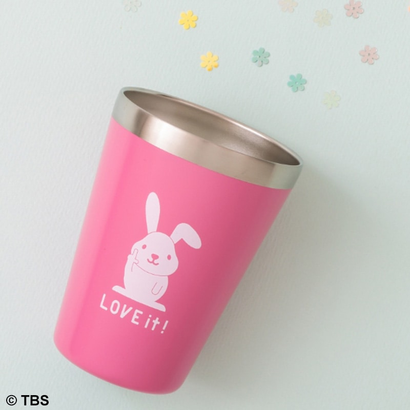 ラヴィット！ ラッピー すべりしらず！ 真空断熱タンブラーBOOK ピンクver.(バラエティ)【ファミリーマートで販売】ラヴィット！ ラッピー 真空断熱タンブラー ピンク ver.