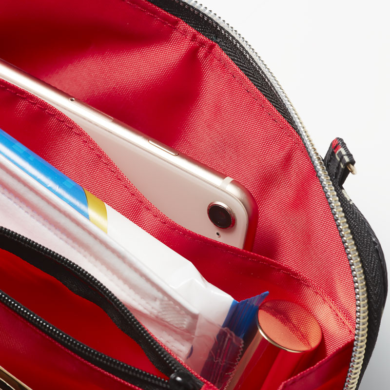 ＆ROSY(アンドロージー) 2021年10月号増刊：8/20発売【セブン-イレブン・セブンネット限定付録】アルティザン・アンド・アーティスト リップ柄2WAYウォレットポーチ