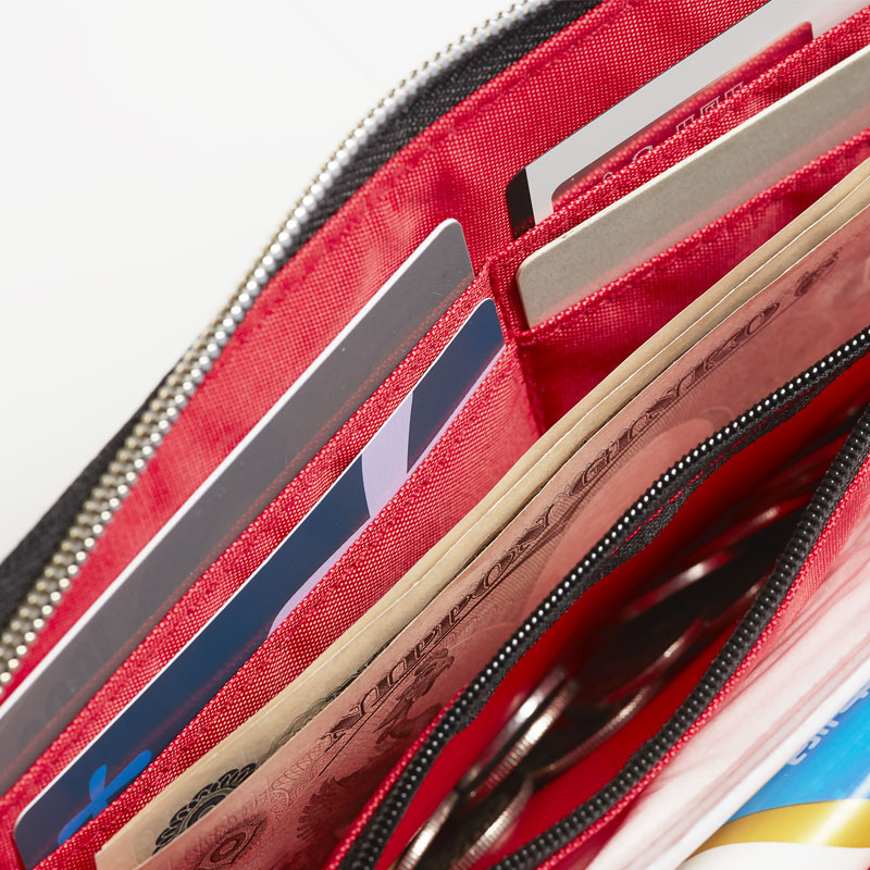 ＆ROSY(アンドロージー) 2021年10月号増刊：8/20発売【セブン-イレブン・セブンネット限定付録】アルティザン・アンド・アーティスト リップ柄2WAYウォレットポーチ