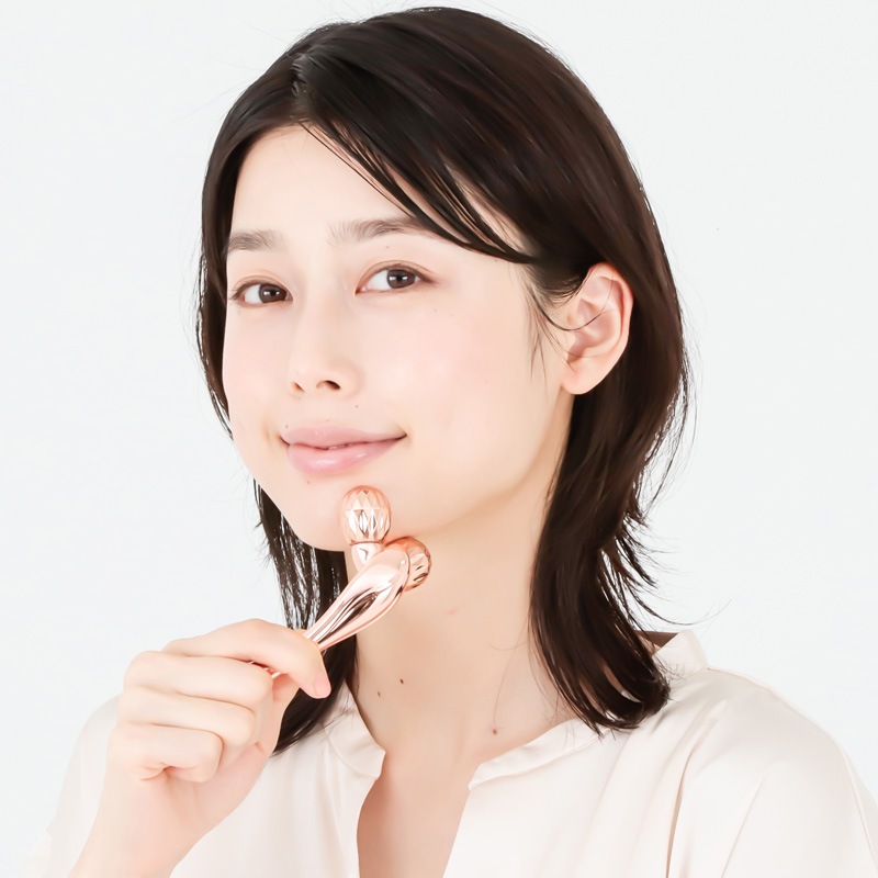 スッキリ美顔・美容ローラーBOOK ROSE GOLD SPECIAL PACKAGE：10/5発売【セブンイレブン・セブンネットショッピング限定付録】スッキリ美顔・美容ローラー ローズゴールド