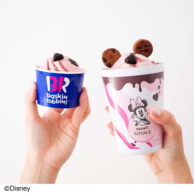 【ファミリーマート限定付録】ディズニー×サーティワンアイスクリーム ミニー ラブポーションver.