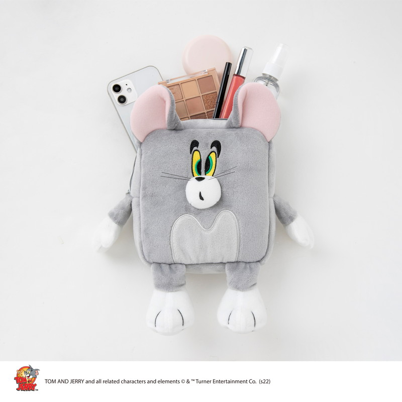 【セブンイレブン限定付録】トムアンドジェリー ファニーアートポーチ トムver.