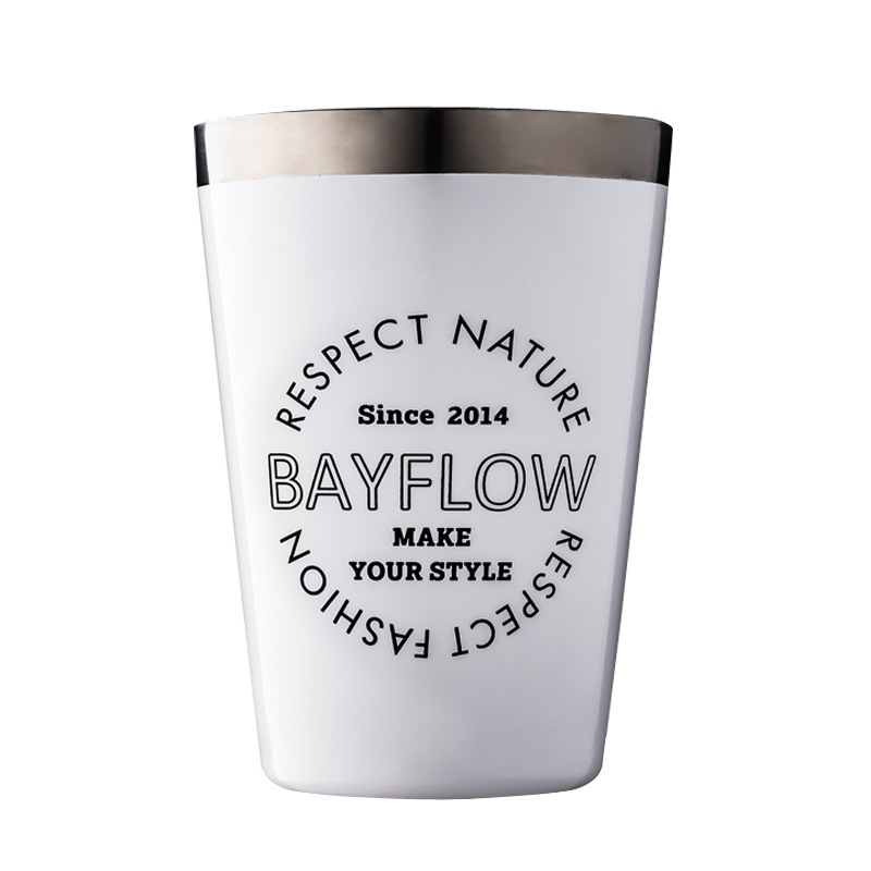 BAYFLOW LOGO TUMBLER BOOK WHITE