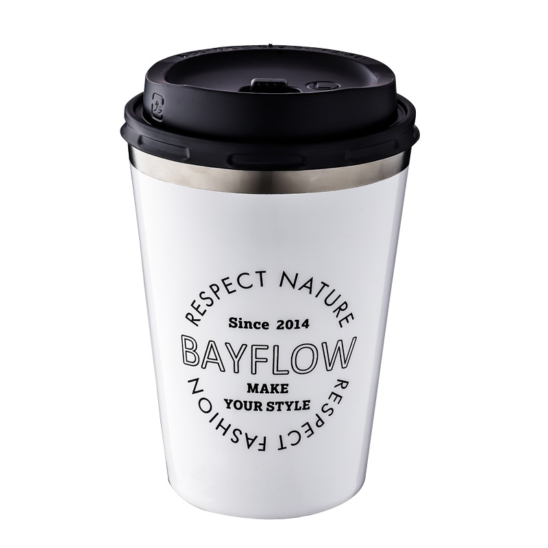 BAYFLOW LOGO TUMBLER BOOK WHITE