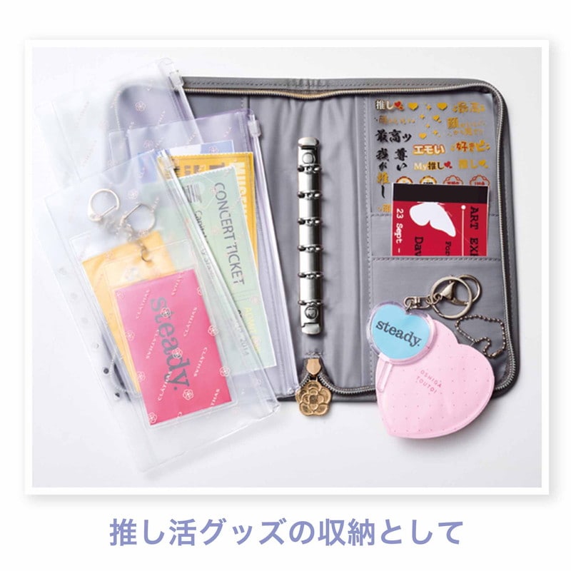 【steady. ステディ. 2022年2月号 雑誌付録】クレイサス マルチケース