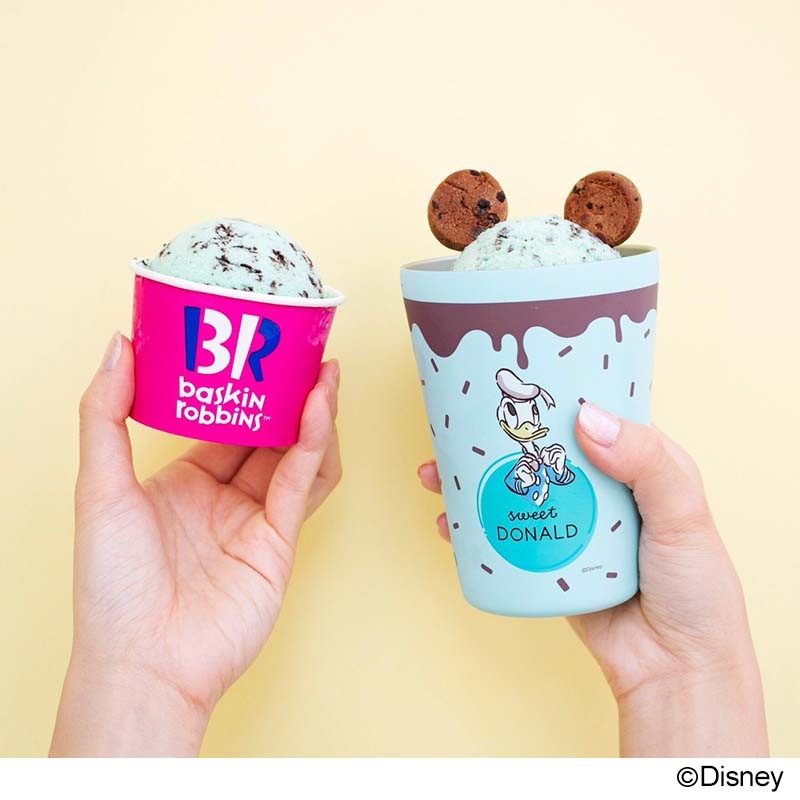 【ファミリーマート限定付録】ディズニー×サーティワンアイスクリーム ドナルド チョコレートミントver.