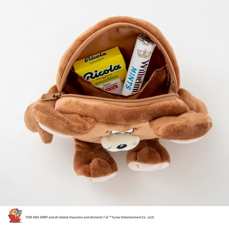 【セブンイレブン限定付録】トムアンドジェリー ファニーアートポーチ ジェリーver.