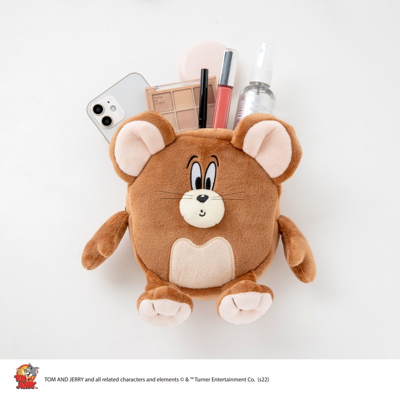 【セブンイレブン限定付録】トムアンドジェリー ファニーアートポーチ ジェリーver.