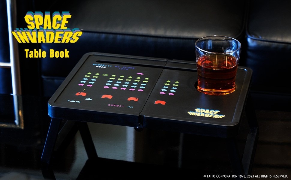 SPACE INVADERS Table Book(バラエティ)【ムック本付録】スペースインベーダー 折りたたみテーブル