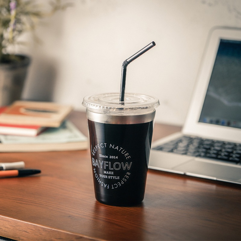 BAYFLOW LOGO TUMBLER BOOK BLACK