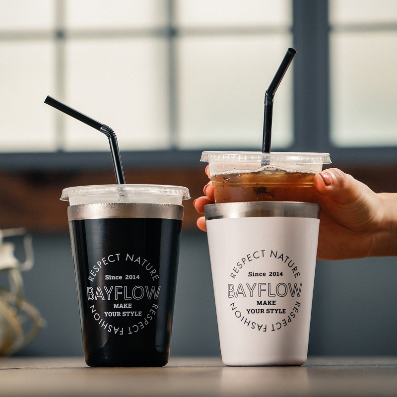 BAYFLOW LOGO TUMBLER BOOK BLACK