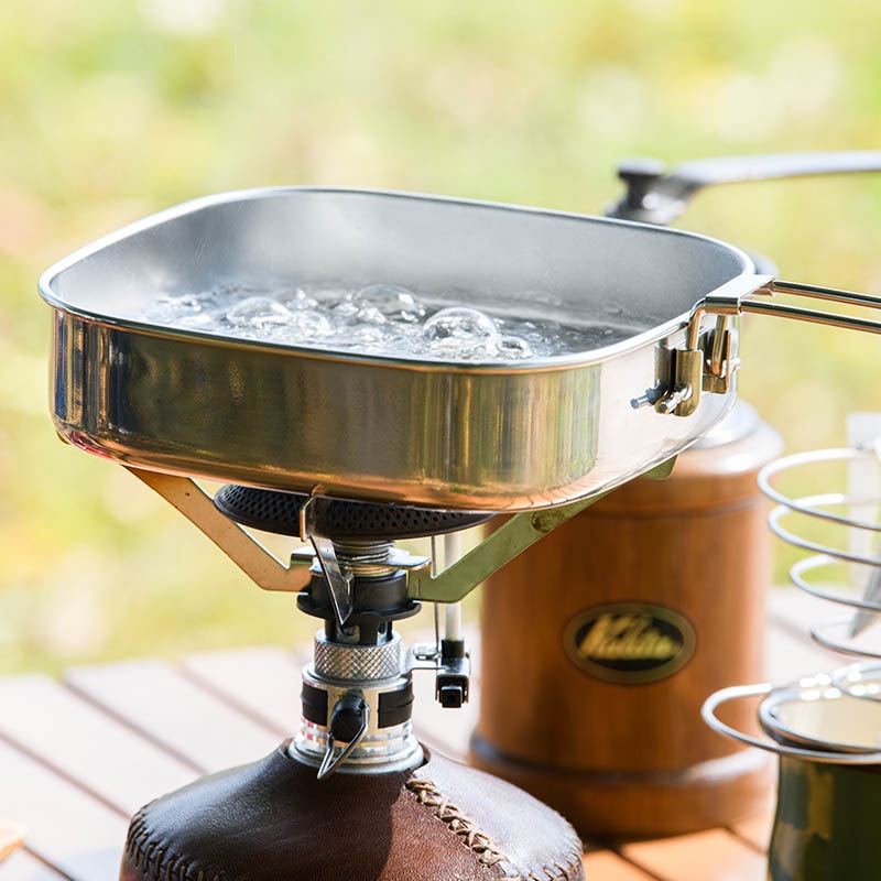 【ホグロフス ムック本 付録】アウトドア ステンレスクッカー