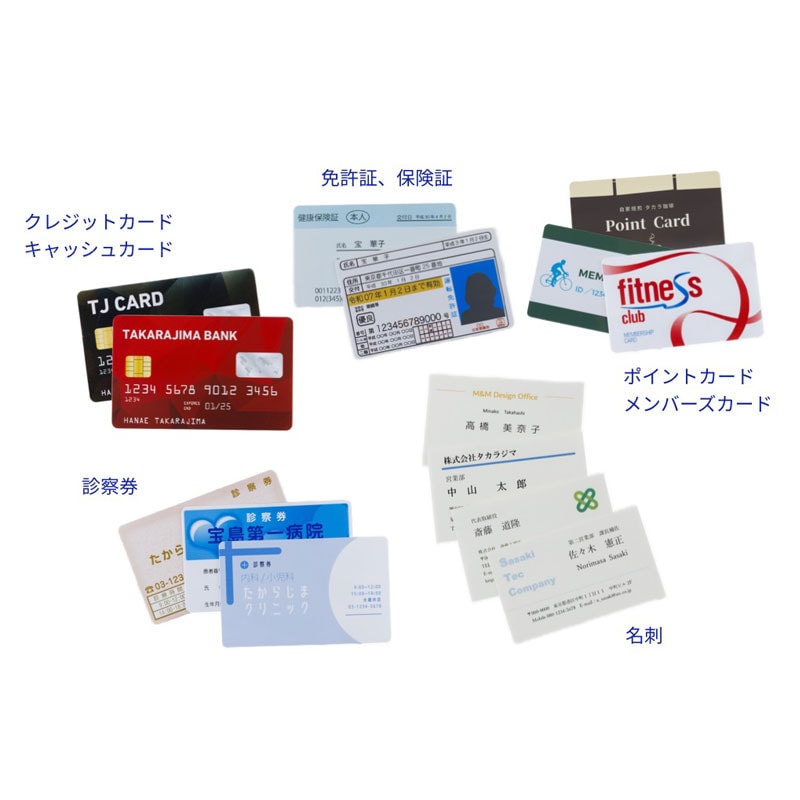 【モノ文具 ムック本 付録】MONO文具 モノ消しゴムじゃばらカードケース