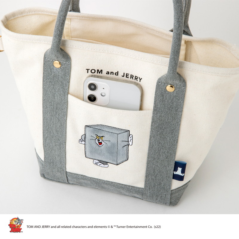 【セブンイレブン限定付録】トムアンドジェリー ファニーアート 2WAYトートバッグ トムver.